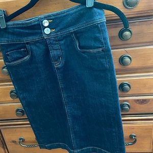 Jean skirt